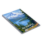 Olympisch Nationaal Park | Washington Travel Paint Notitieboek (Rechterzijde)