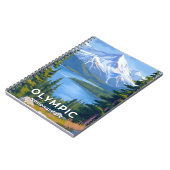 Olympisch Nationaal Park | Washington Travel Paint Notitieboek (Linkerzijde)