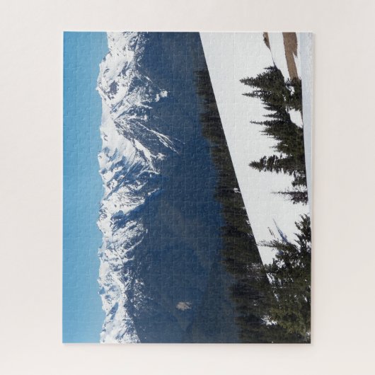 Olympisch Nationaal Park Winterlandschap Legpuzzel (Verticaal)