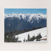 Olympisch Nationaal Park Winterlandschap Legpuzzel (Horizontaal)