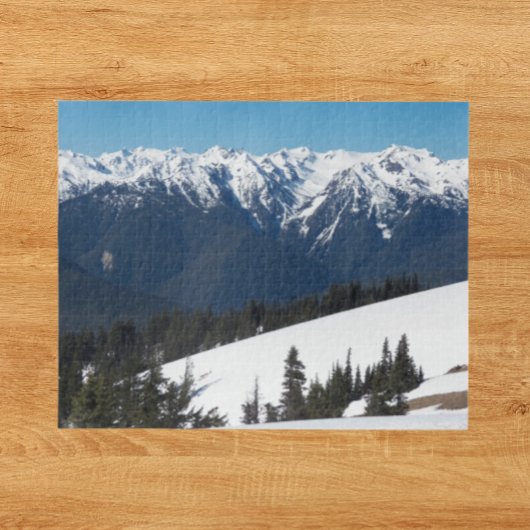 Olympisch Nationaal Park Winterlandschap Legpuzzel