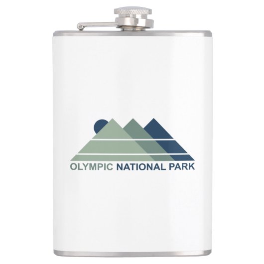 Olympisch natuurpark Mountain Sun Heupfles (Voorkant)