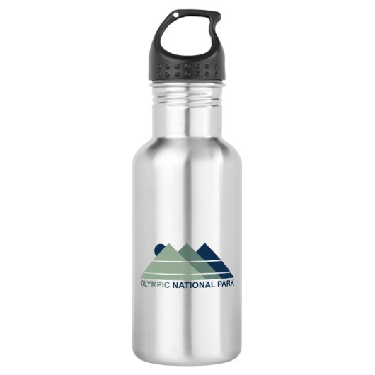 Olympisch natuurpark Mountain Sun Waterfles (Voorkant)