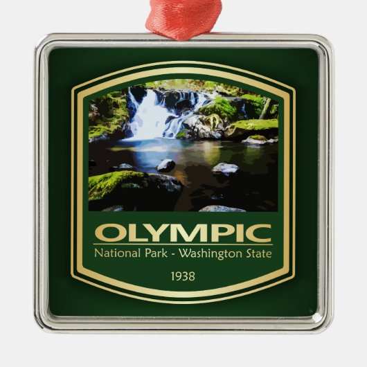 Olympisch NP (PF1) Metalen Ornament (Voorkant)