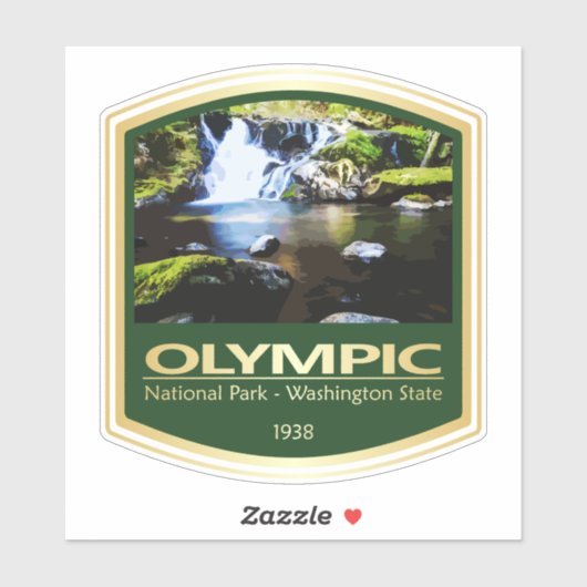 Olympisch NP (PF1) Sticker (Vel)