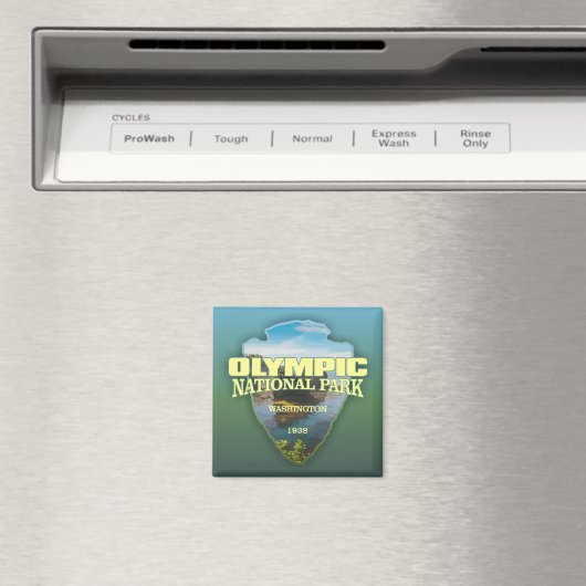 Olympisch NP (pijlpunt) Magneet (Insitu (Vaatwasser))