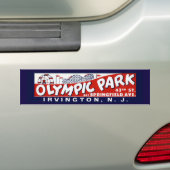 Olympisch Park Bumpersticker, New Jersey Bumpersticker (Op auto)