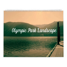 Olympisch Park Landschap Foto Kalender