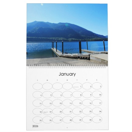 Olympisch Park Landschap Foto Kalender (Jan 2026)