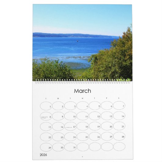 Olympisch Park Landschap Foto Kalender (Mar 2026)