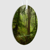 Olympisch regenwoud Foto-versiering Ornament (voorkant)