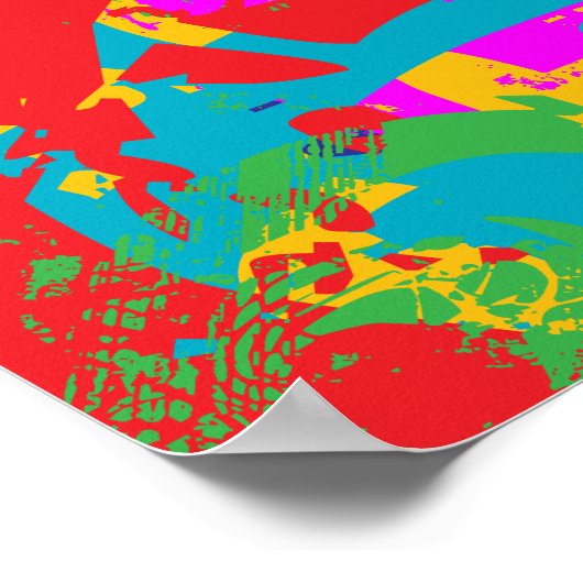 OLYMPISCH SCHAATSEN  POSTER (Hoek)