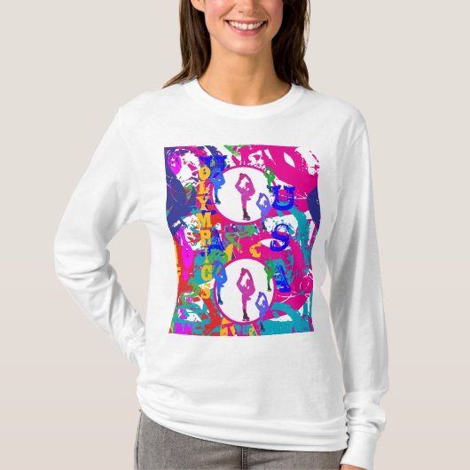OLYMPISCH SCHAATSEN T-SHIRT (Voorkant)