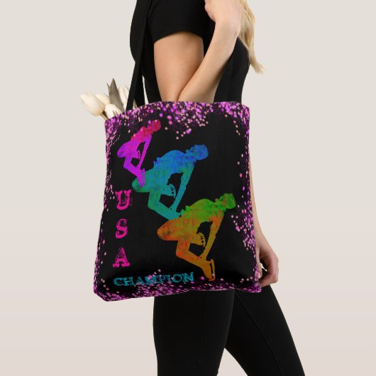 OLYMPISCH SCHAATSEN TOTE BAG (Dichtbij)