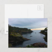Olympisch schiereiland Cape Flattery - Washington Briefkaart (Voorkant / Achterkant)