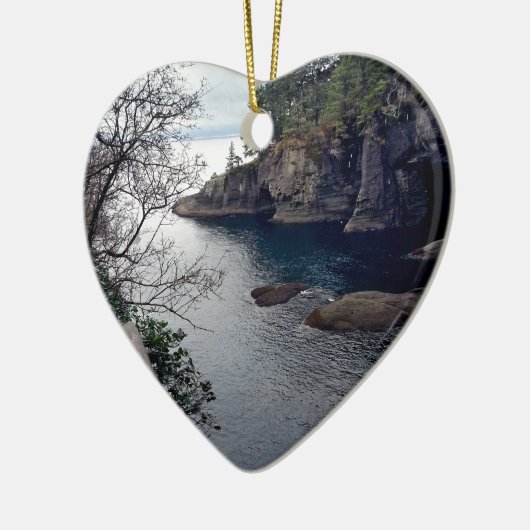 Olympisch schiereiland Cape Flattery - Washington Keramisch Ornament (Links)