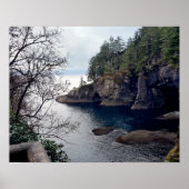 Olympisch schiereiland Cape Flattery - Washington Poster (Voorkant)