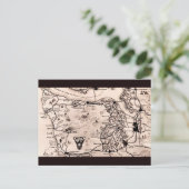 Olympisch Schiereiland Kaart (Staand voorkant)