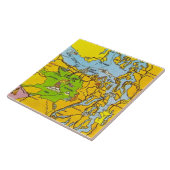 Olympisch Schiereiland Keramische Tegels Tegeltje (Zijkant)