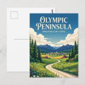 Olympisch Schiereiland VS Briefkaart (Voorkant / Achterkant)