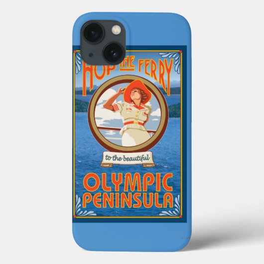 Olympisch schiereiland, Washington Hop the Ferry Case-Mate iPhone Case (Achterkant)