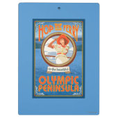 Olympisch schiereiland, Washington Hop the Ferry Klembord (Achterkant)