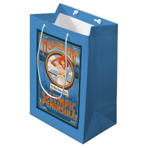 Olympisch schiereiland, Washington Hop the Ferry Medium Cadeauzakje