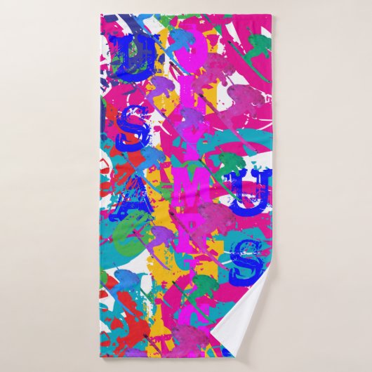 OLYMPISCH SKIËN BAD HANDDOEK (Badhanddoek)