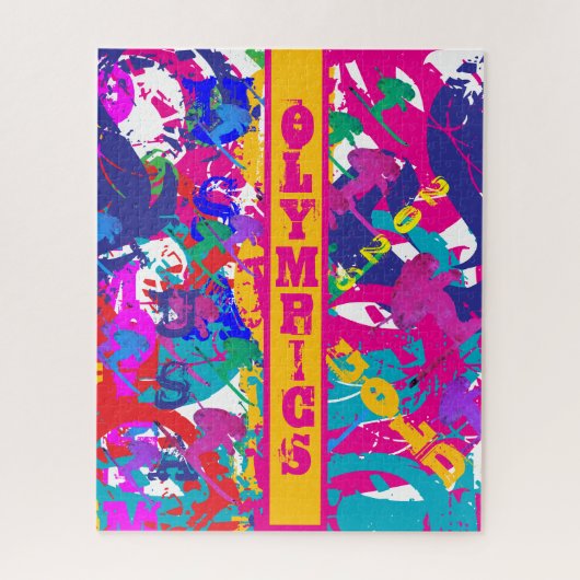 OLYMPISCH SKIËN LEGPUZZEL (Verticaal)