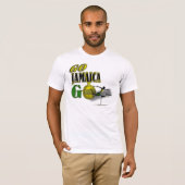 Olympisch team Jamaica Fan T-Shirt 2012 (Voorkant volledig)