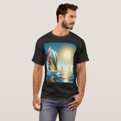olympisch zeilen t-shirt (Voorkant volledig)