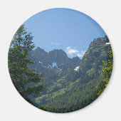 Olympische bergscène magneet (Voorkant)