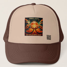 Olympische Glorie, Olympische Spelen 2024 in Parij Trucker Pet
