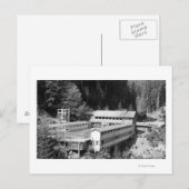 Olympische Hot Springs, WA Lodge Uitzicht Foto #1 Briefkaart (Voorkant / Achterkant)