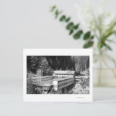 Olympische Hot Springs, WA Lodge Uitzicht Foto #1 Briefkaart (Staand voorkant)