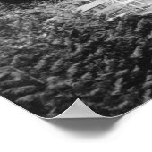 Olympische Hot Springs, WA Lodge Uitzicht Foto #2 Poster (Hoek)