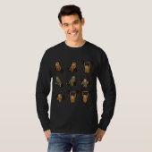 Olympische liftluiaards t-shirt (Voorkant volledig)
