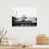 olympische rivieren poster (Keuken)