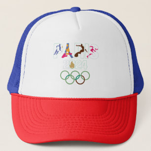 Olympische Spelen 2024 in Parijs, Frankrijk Lover Trucker Pet