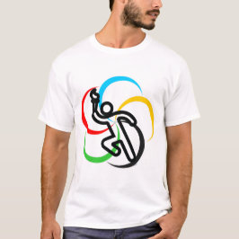 Olympische Spelen 24: Laat de Spelen beginnen T-sh T-shirt