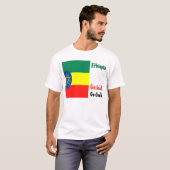 Olympische Spelen in Etiopia t-shirts (Voorkant volledig)