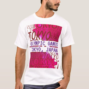 Olympische Spelen in Tokio, Japan T-shirt
