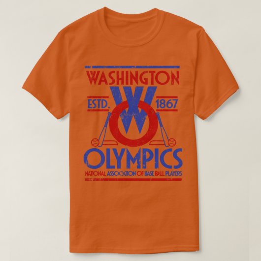 Olympische Spelen in Washington T-shirt (Design voorkant)