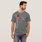 Olympische Spelen Parijs 2024 Basic Donker T-shirt (Voorkant volledig)