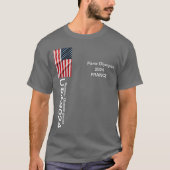 Olympische Spelen Parijs 2024 Basic Donker T-shirt (Voorkant)