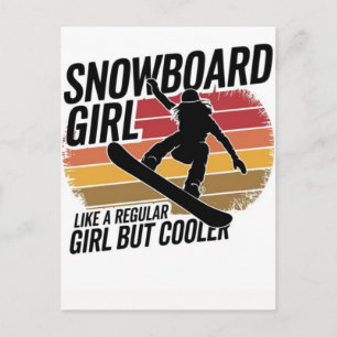 Olympische Winterspelen 2026 Vrouwen Snowboarden H Feestdagenkaart