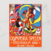 Olympische zomer 1912 ( poster) ~ briefkaart (Voorkant)