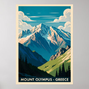 Olympus Griekenland V02 Poster