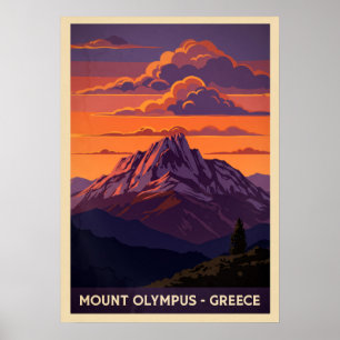 Olympus Griekenland V04 Poster