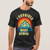 Olympus Hiking Mountian Climming T-shirt (Voorkant)